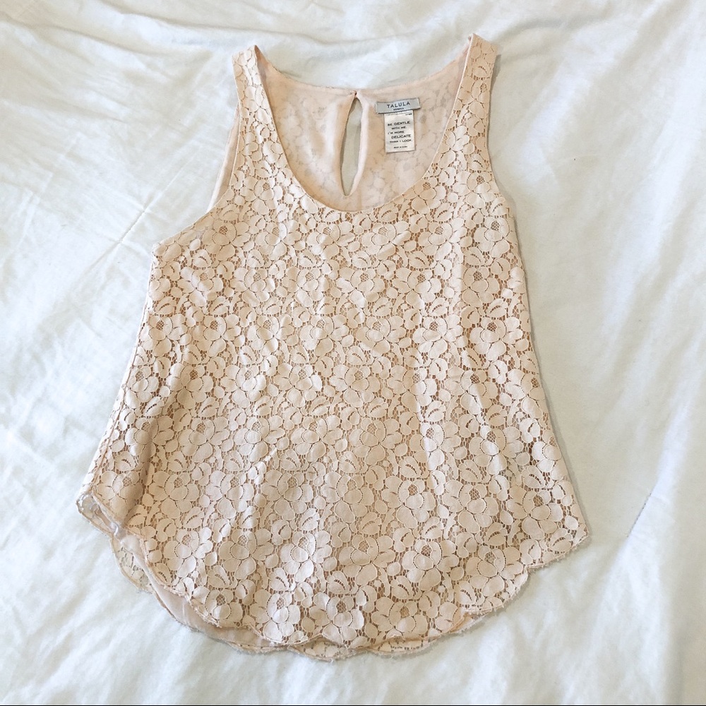 Floral Talula Aritzia Sleeveless Top